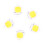 5 PCS IC LED Bulb Warm White 10W 3200K 800LM 9 - 12V 1