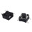 50 Pcs 6x6x5mm 4-Pin DIP Through Hole Momentary Tactile Push Button 2