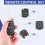 Foldable remote key shell 3 bouton for  Zafira  Astra Insignia 3