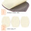 6 x Surface Base curbe Plane + 6 AdhesifFixation Pour  Hero 3/2/1 5