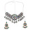 3Sets Silberschmuck Set Kette Ohrringe Für Festliche Anlässe 3