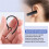 3 Pcs Handfree 5.5Mm Hole Black Plastic Earhook for  Earphone 6