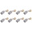 8 St 6Mm X 10Mm X 16Mm Kolborstebyte för  CB-103 1