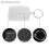 10pcs Transparent Blank Insert Photo Picture Frame Key Ring Split keychain 5