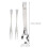 2Sets Robustes Schneckenbesteck Set Silber Für Escargot 8