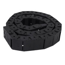 18mm x 37mm Noir Cable semi-ferme semi-ferme Drag 1M 39,4 "