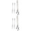 2Sets Robustes Schneckenbesteck Set Silber Für Escargot 5