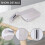 5 PCS 3.5 "Portable IDE  HDD External Case Hard Drive Case Hard Case Plastic Protection case 6