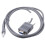 LS2208 RS232 Serial Cable CBA-R01-S07PAR for Symbol Barcode Scanner LS2208 6.5 Feet 3