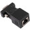 Vga Extensor Macho a Lan Cat5 Cat6 Rj45 Adaptador De Cable De Red 8