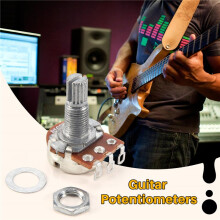 Guitar Small Size Pots B500K Potentiometers For Guitar Bass Parts (Pack Of 10)