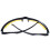 black frame yellow Night Vision sheet outdoor Cycling Sunglasses 5