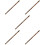 5St Draagbare Bamboefluit, Educatief Instrument Voor Kinderen 5