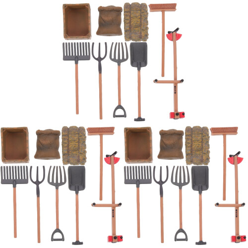 3Sets Garten Set Farbecht Mini Deko Für Kinder 1