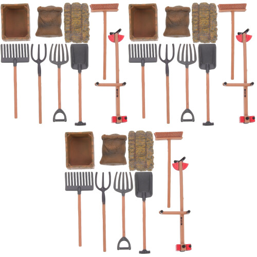 3Sets Garten Set Farbecht Mini Deko Für Kinder 2