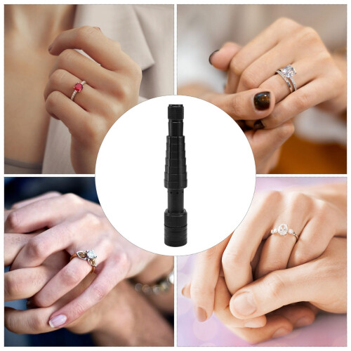 Ring Stretcher Enlarger Expander Mandrel Wedding Band Sizer Jewelry Ring Sizing Tool 1