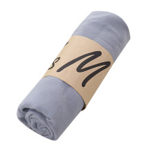 Solid Color Candy Color Cotton Headband Ladies Gift Beautiful Scarf Wild Shade Beach Towel Shawl (Gray)