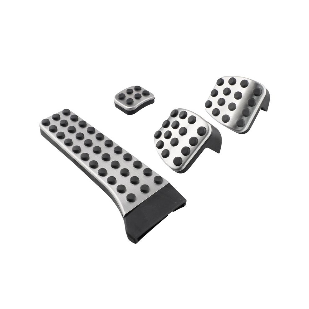 4Pcs Stainless Steel Pedal For - W202 W203 W204 W124 W210 W211 W212 W218 X204 R172 R231 C E Cls Glk Slk 4712316538073