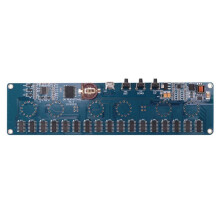 DIY In14 In4 Nixie Tubo RelóGio Digital LED Kit Placa de Circuito Presente, PCBA Sem Tubos