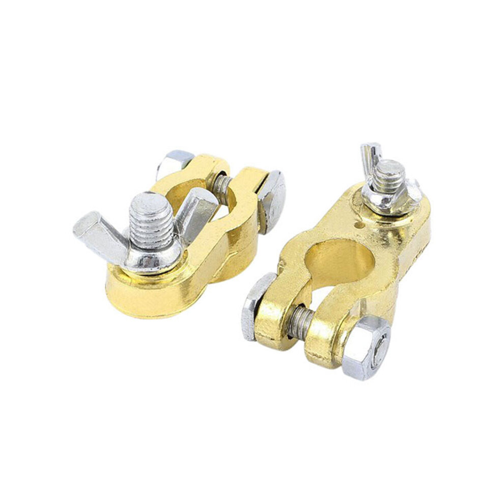 2 Pcs Automotive Car Boat Truck Battery Terminal Clamp Clip Connector Battery Clip Battery Connector 4711358889259