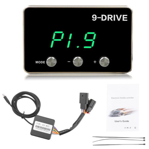 Electronic Throttle Controller 9 MODE Pedal Accelerator Fuel-Efficient for   JK  Challenger RAM 1500