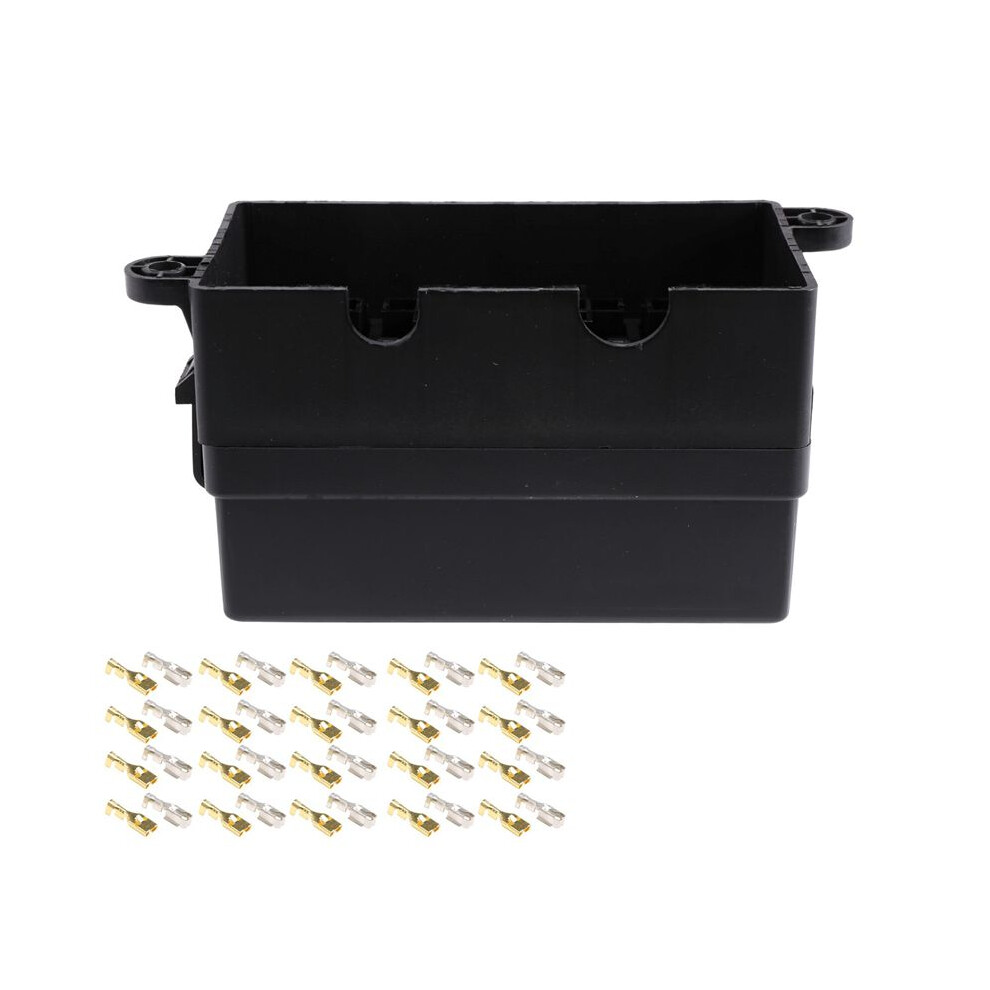12 Way Blade Fuse Holder Box With Spade Terminals For Car Truck Trailer And Boat 6032544090432