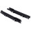 2Pcs Front Bumper Bracket End for  W203 C-Class 2038801114 2038801214 1