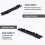 2Pcs Front Bumper Bracket End for  W203 C-Class 2038801114 2038801214 6