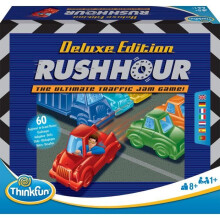 Rush Hour Deluxe - Ravensburger - Puzzle Think Fun - 60 Herausforderungen 5 Schwierigkeitsgrade - Ab 8 Jahren