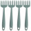 4Stk Küchen Silikon Gabel Hitzebeständig Spaghetti Gabel 5