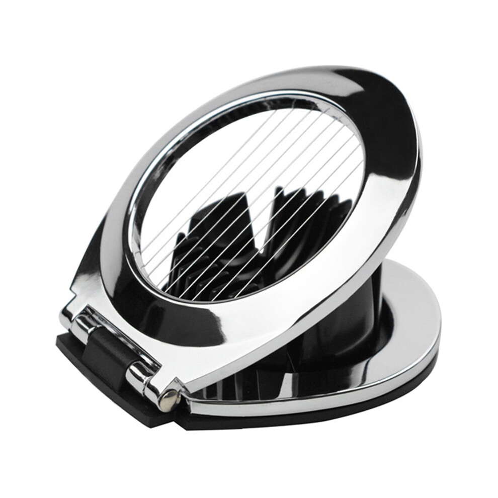 Egg Slicer, Egg Cutter Heavy Duty Slicer For Strawberry Fruit Garnish Slicer, Stainless Steel Wire With 2 Slicing Styles 6031549586209