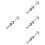 4Stk Kompaktes Trompete Praxis Tool Lippen Aus Messing Silber 8