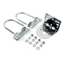 Antenna Mast Clamp with U-Bolts for Ham UHF VHF CB Cellular Trucker Antenna,Antenna Mount Bracket for N Female Type