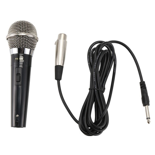 Karaoke Microphone MIC Handheld Dynamic Wired Dynamic Microphone Clear Voice för Karaoke Vocal Music Performance