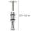 4Stk Kompaktes Trompete Praxis Tool Lippen Aus Messing Silber 11