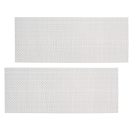 10Stk Drahtgitter Moosnetz Robust Silber Für Aquarien 1