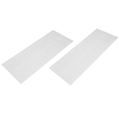 10Stk Drahtgitter Moosnetz Robust Silber Für Aquarien 2