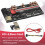 VER018 PRO PCI-E Riser Card USB 3.0 Cable 018  PCI Express 1X To 16X Extender PCIe Adapter for BTC Mining(Red) 4