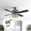 3Pack Ceiling Fan Light  ZE-109 Fan  Ceiling Pull Chain  Replacement (Bronze) 7