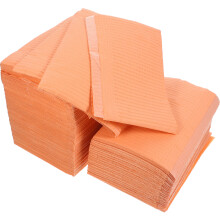 250Stk Nagelpflege Einweg Matte Orange Maniküre Schutz Wasserdicht