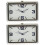 2Pièces Analogue Adhésive Miniature Pour Décor Tableau De Bord 6