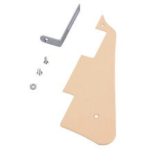 Placa de ProteccióN de una Sola Capa Color Crema para Golpeador de Guitarra Golpeador para LP Piezas de Guitarra