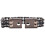 Drum Kit Pedal Connecting Chain with Master Link Drum Pedal Chain Hammer Beater Chain Replacement Percussion 3