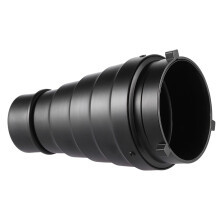 Conical Snoot with Honeycomb Grid 5Pcs Color Filter Kit for Bowens Mount Studio Strobe Monolight Photography Flash
