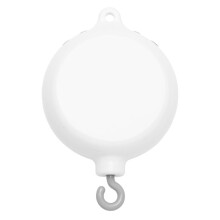 Berceau Mobile Moteur BéBé BoîTe à Musique Spinner avec 3 Modes Volume RéGlable 12 Berceuses ArrêT Automatique AprèS 30 Minutes
