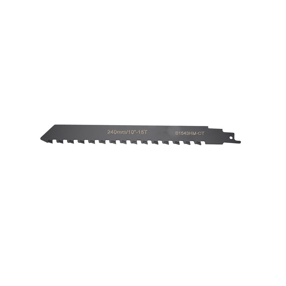 Reciprocating Saw Blade Carbide Tungsten Carbide For Cutting Porous Concrete, Fibre Cement, Brick 240Mm/9.45Inch 4711388840947