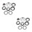 14Pièces Kit Roulements Taper En Alliage Pour Fourche Multi 10
