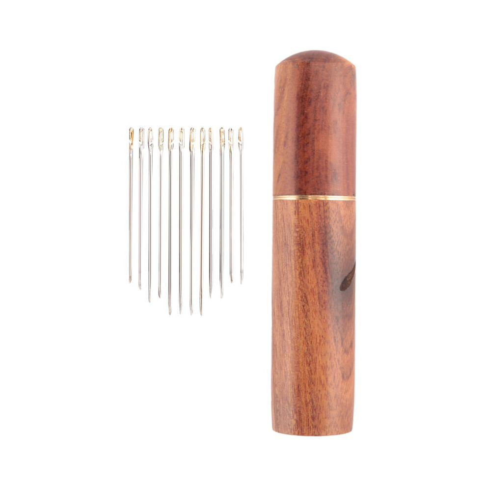 Self-Threading Needles,Sewing Needles For Hand Sewing,For The Elderly,Easy Side Threading Stitching Pins A 4713140037008
