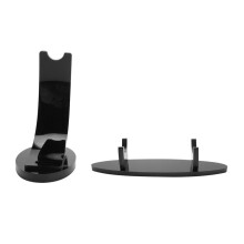 2 Stuks Acryl Pen Houder Display Stand Potlood Display Houder Vulpen Balpen Display Rack (Zwart)