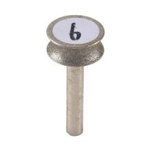 Diamond Grinding Wheel Grinding Wheel for Glass Airplane Straight Chamfer 6mm Shank(6mm)